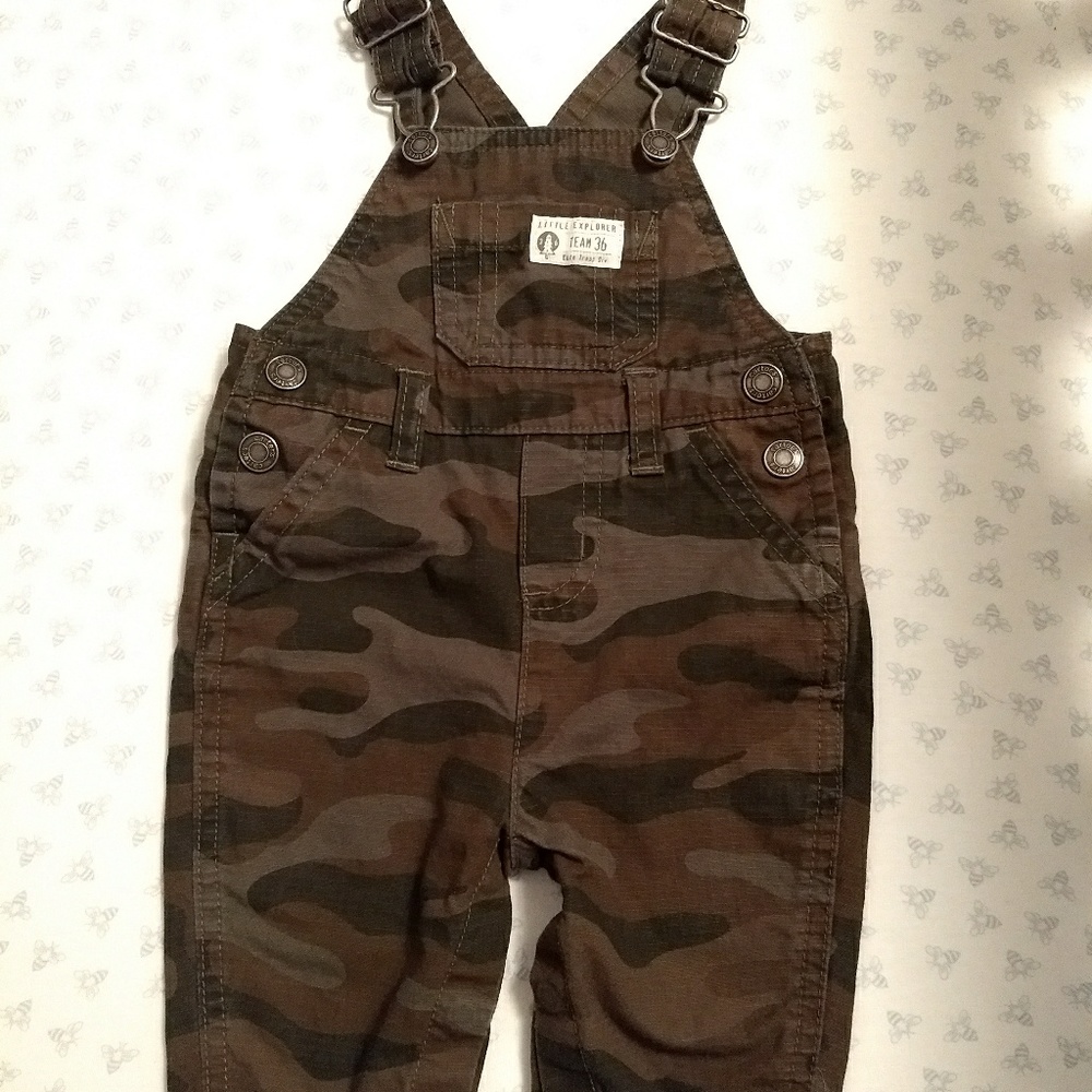 Carter's Camo Overalls